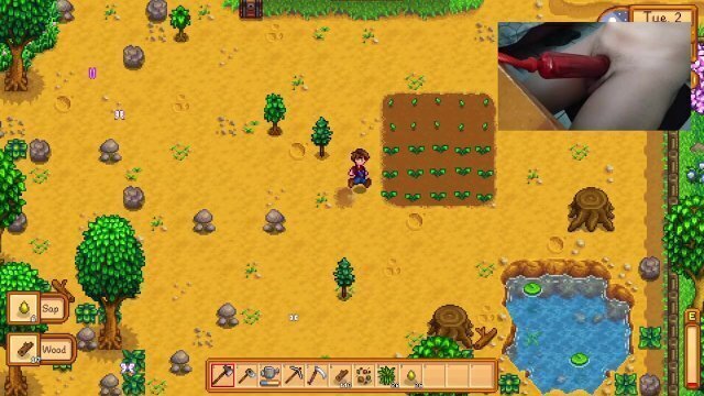 Stardew Valley gameplay with porn