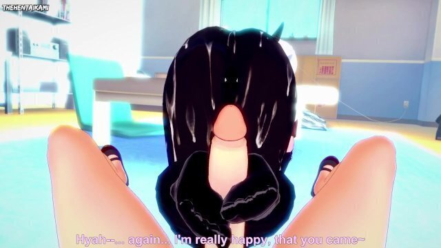 Hentai Footjob from Zdrada from Helltaker