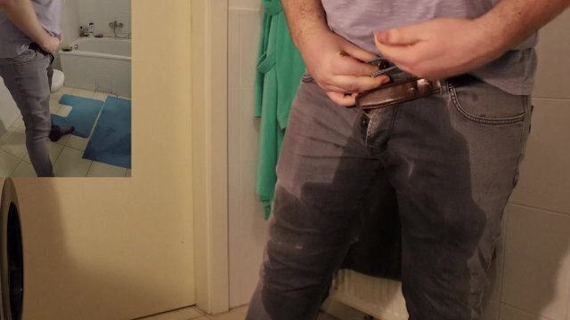 Male Desperation Wetting Please Toilet!!!