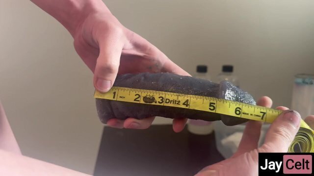 Cloning dick with Colt Snug Tugger Penis Ring