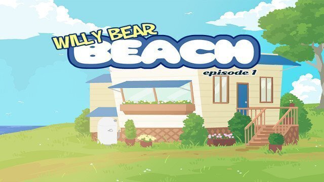 Willy Bear Beach Cartoon Game