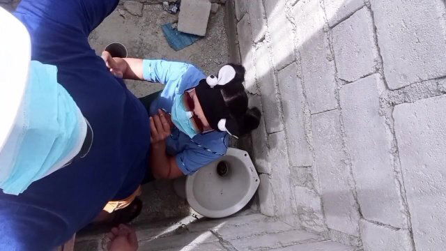 Nahuli guard Pinay teen student foreman construction site