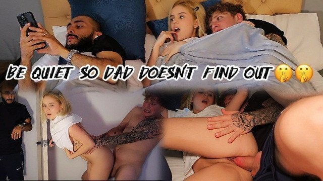 Let's quiet stepfather can't realize he's secretly putting