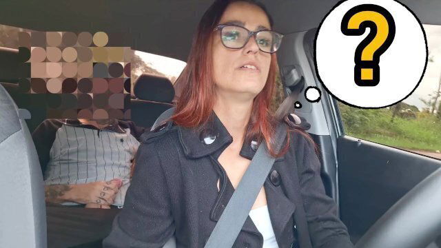 Casada motorista aplicativo pegou passageiro masturbando!