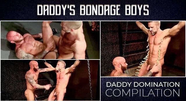 DaddysBondageBoys: Hunk gets Fucked Hard Muscled