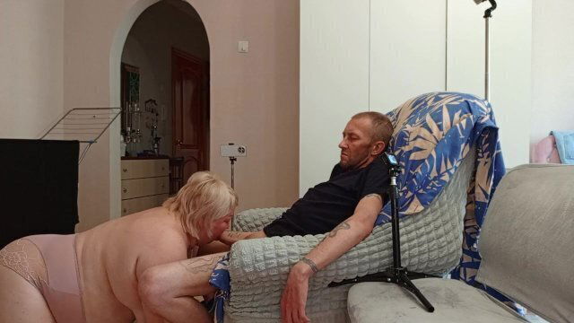 jerking dick giving blowjob friend until cums