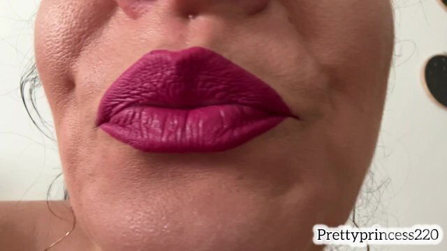 Kiss burping your mouth