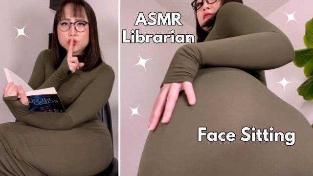 Obey Strict Asian Librarian-ASMR Face Sitting- Kimmy Kalani