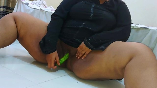 Taboo: Stepmom With Cucumber Hairy Pussy Painful Front Stepson