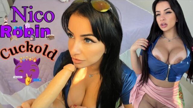 Nico Robin cosplay from piece CHEATING CUCKOLD TRIP MOUTH