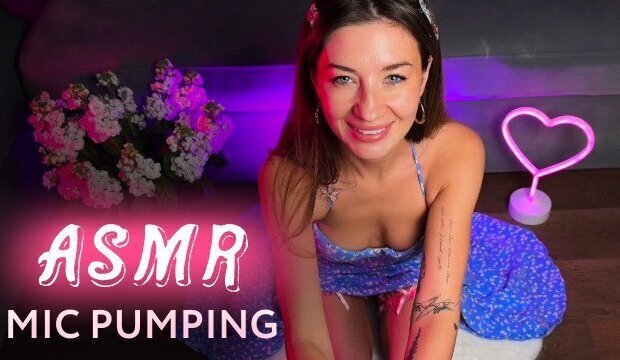 ASMR RELAX Beautiful Brunette Haze Pumping Make