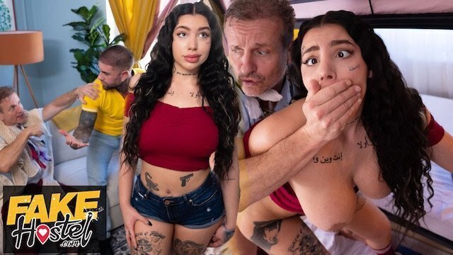 Fake Hostel dirty Yoga Teacher creampies girlfriend other room