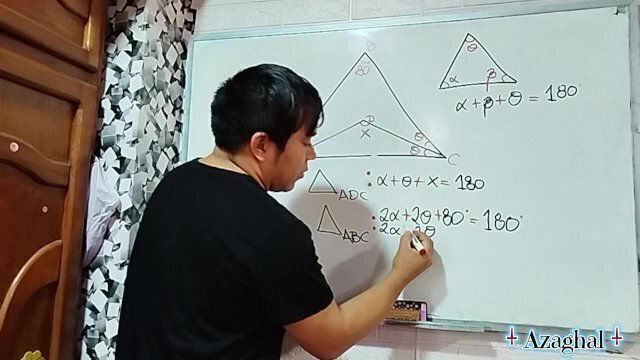 Geometry Sexual Mathematics Calculate value Angles Triangles