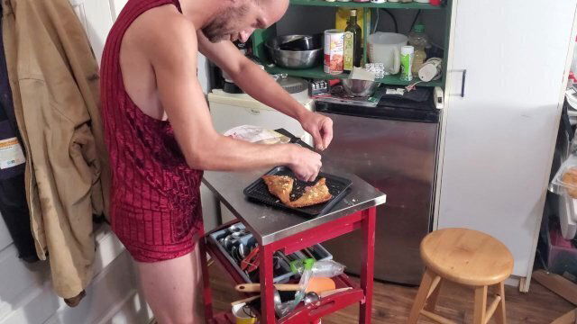 Sexy Chef Bachelor Cooking EASY Strawberry Empanadas Indoor S'mores!