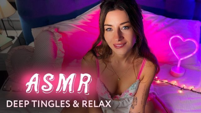 ASMR RELAX Sweet Brunette Super Fast Pumping Knees Make Haze