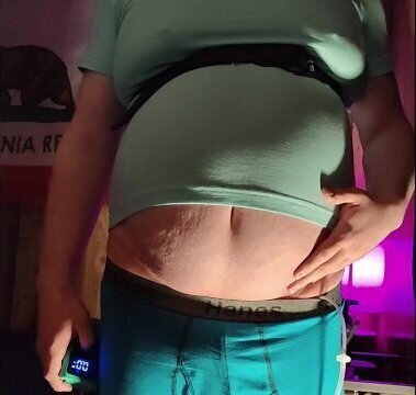 Vaca Part Belly Inflation