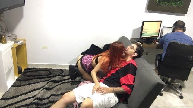 friends fuck living room make video