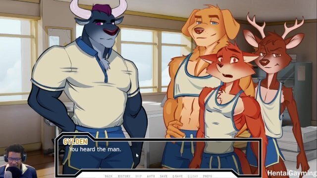 (gay) Whoops huge chair Dildo! Prank W/HentaiGayming