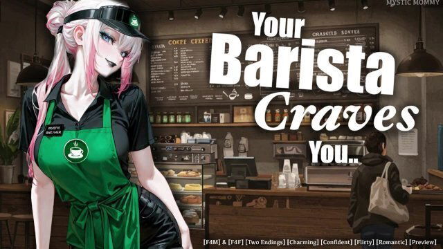 Barista FUCKS After Hours~ [F4M] [F4F] [Two Endings] Audio Roleplay ASMR Preview