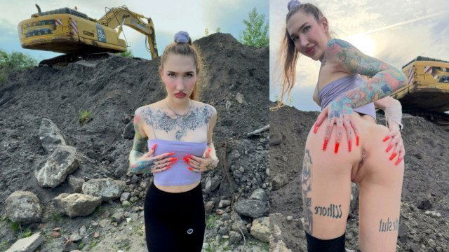 Worker fucked construction site