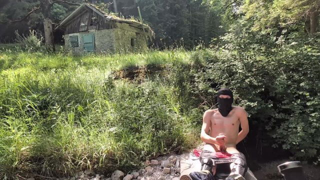 next Abandoned House Forest wearing Gear