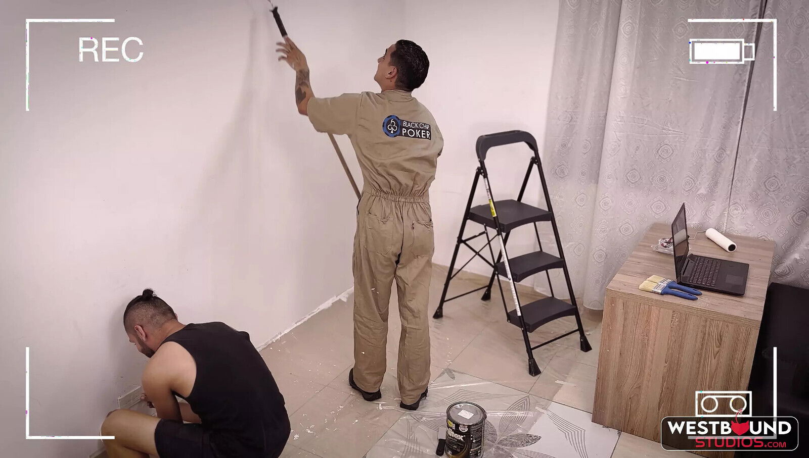 Naughty Sofia Larson Gets Back Cheating Husband Fucking Workers