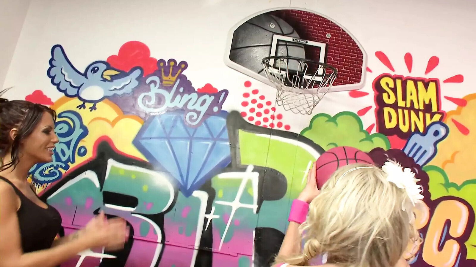 Threesome party with Cindy Behr Charlie Monaco