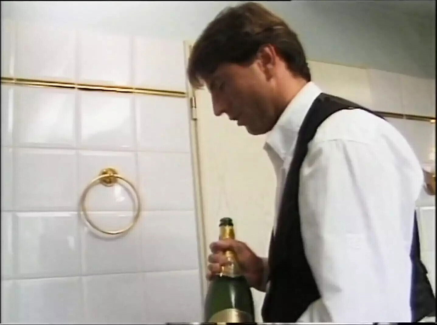 Horny Fuck with Busty Blonde MILF Bath