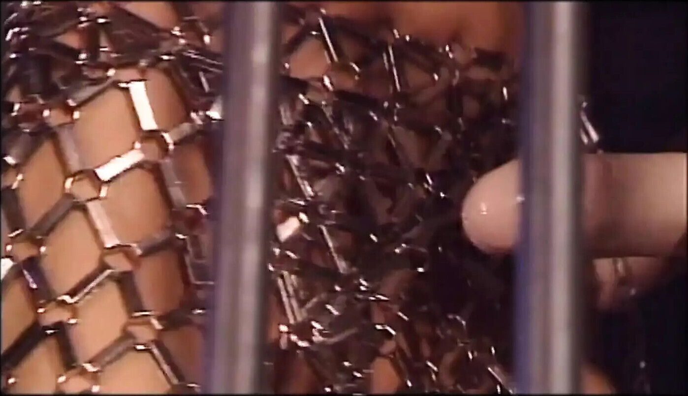 Beautiful Young Vintage Lesbians with Strapon Cage