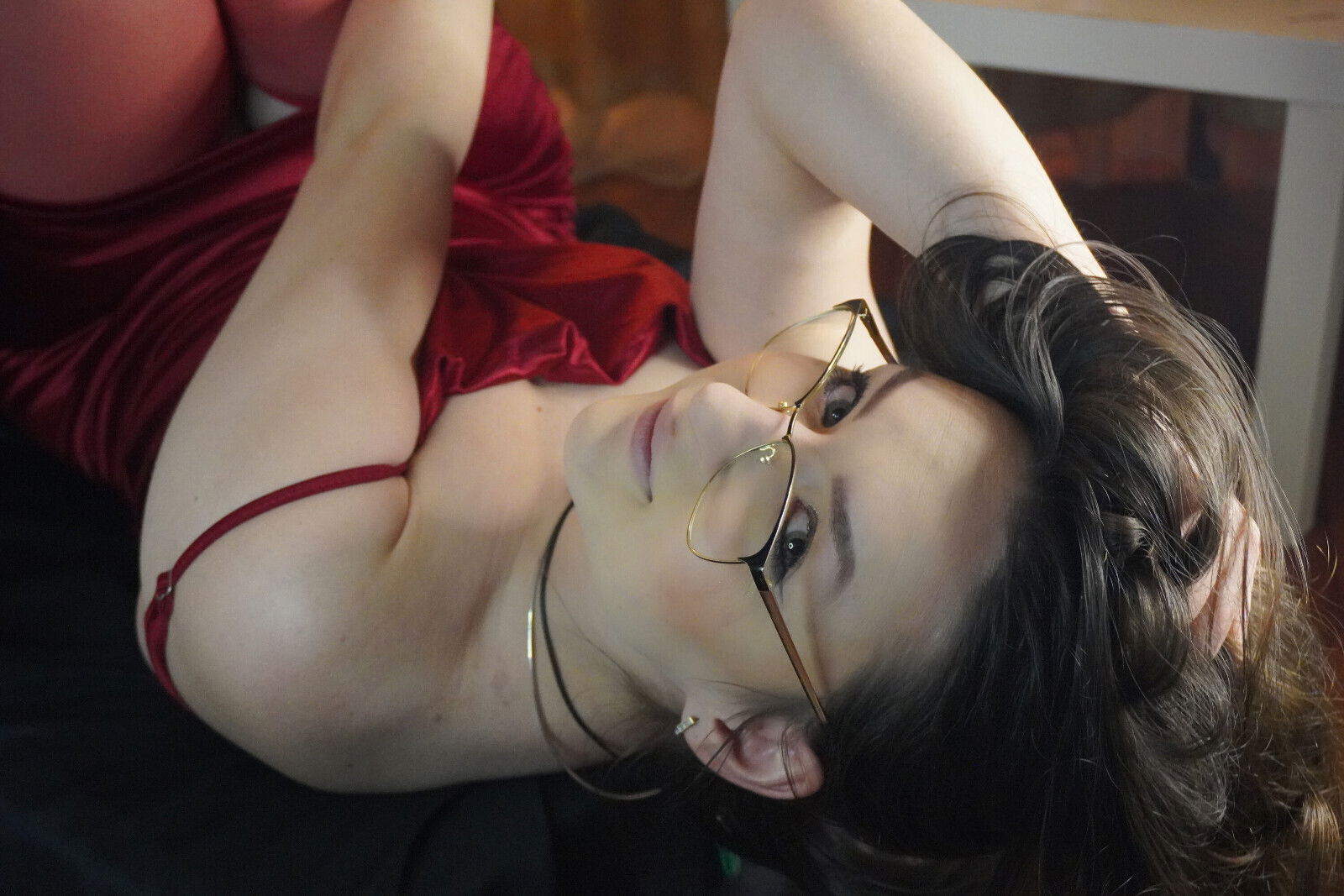 Masturbating like slut front