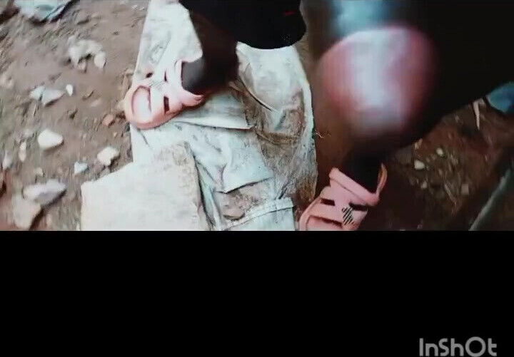 Huge dark 🍆gets hard when start hand