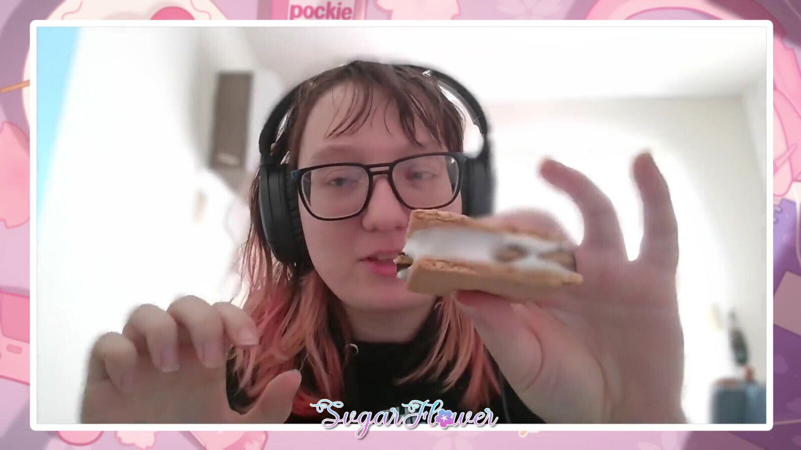 Eating Some Gooey Smores! Asmr Chewing