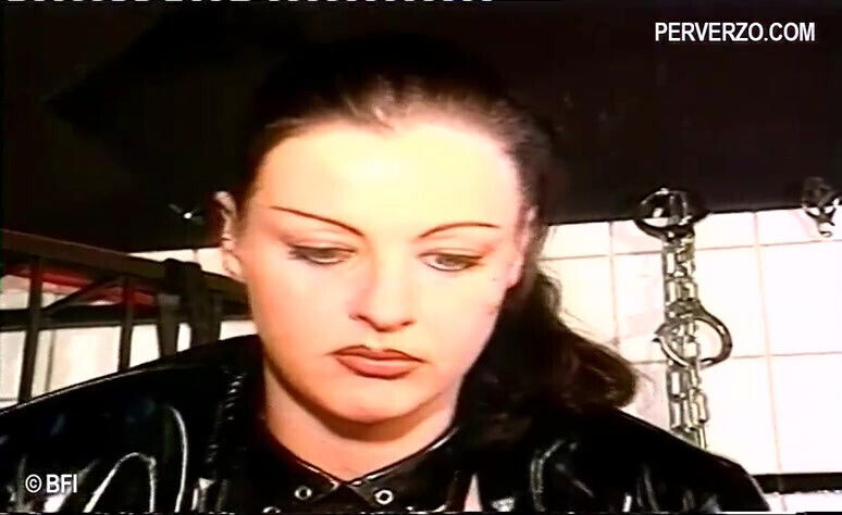 Orgy BDSM vintage scene with nasty misstres