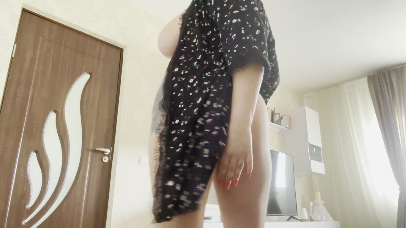 sexy boobs dancing tease