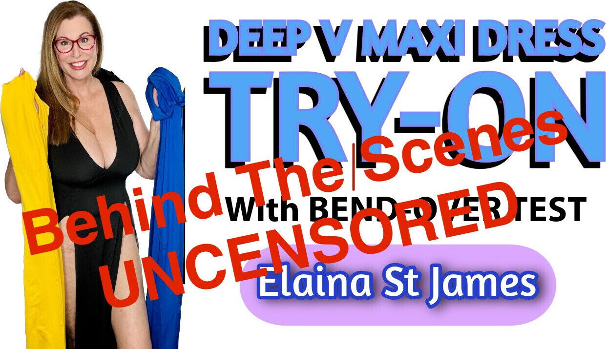 Try-On BendOver Video Mature MILF Elaina James