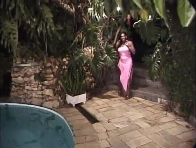 Cute nubian t-girl licks asshole probes with fingers