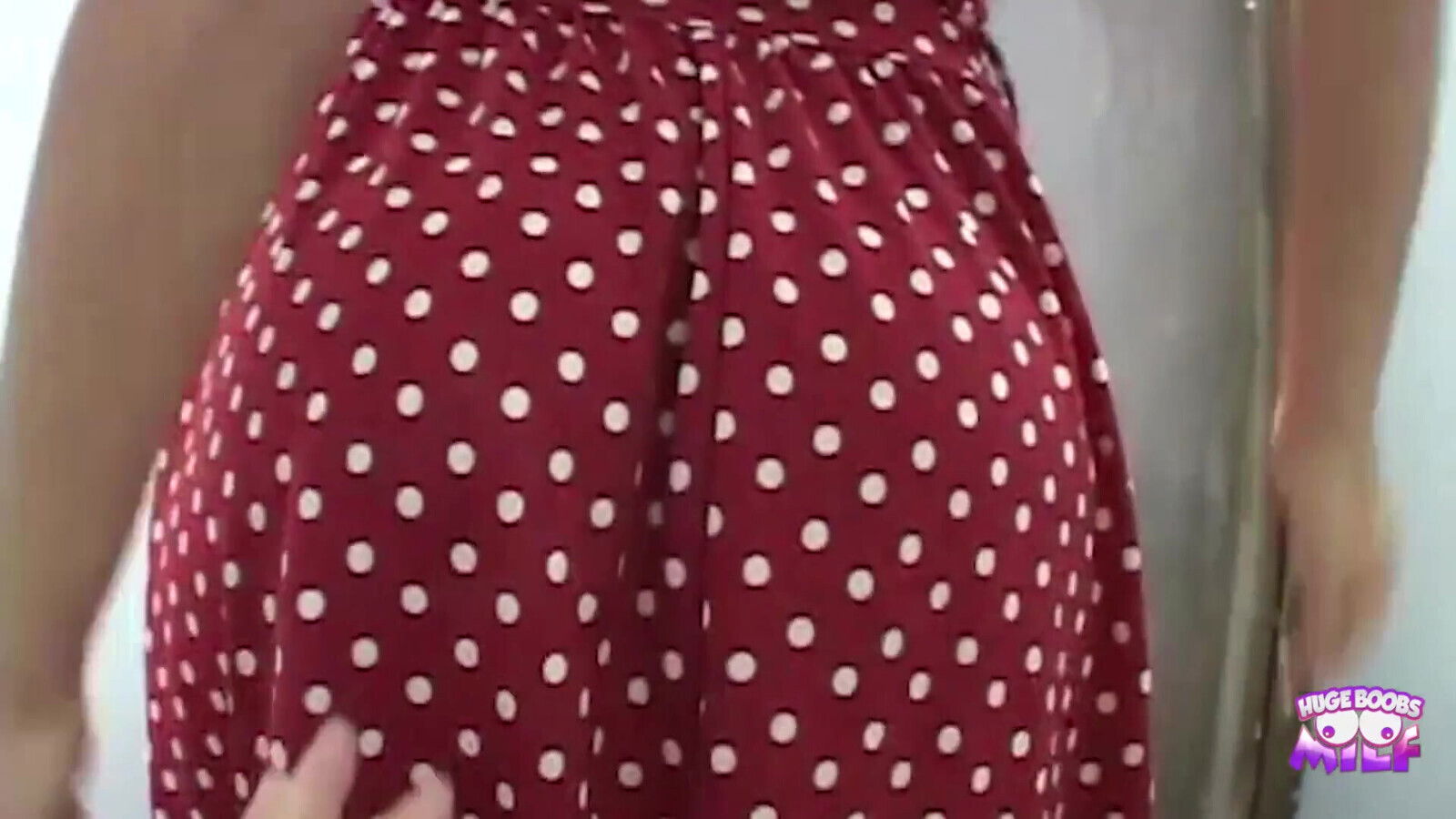 While Waits Naughty Blonde Sucks Gloryhole