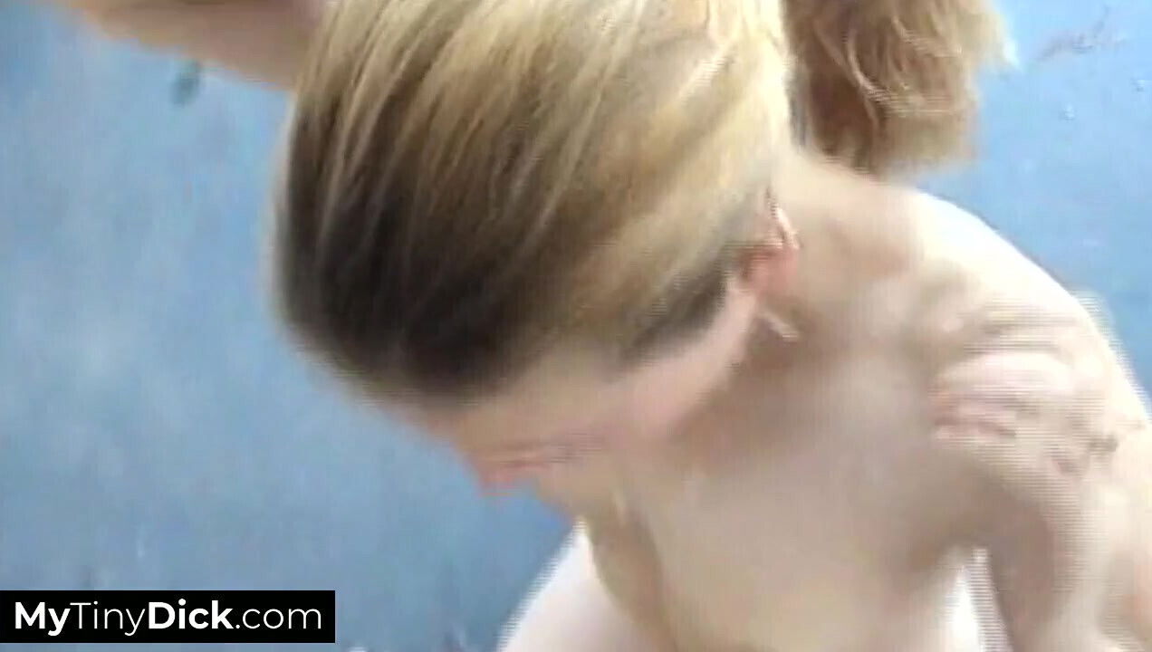 Petite blonde soccer uses tiny like Tic-Tac