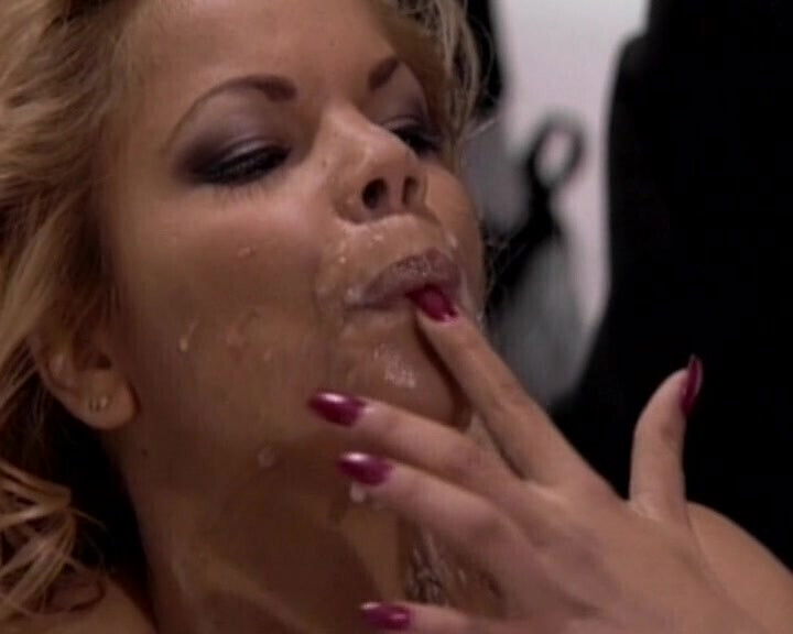 boobed French blonde gangbanged entire hockey team