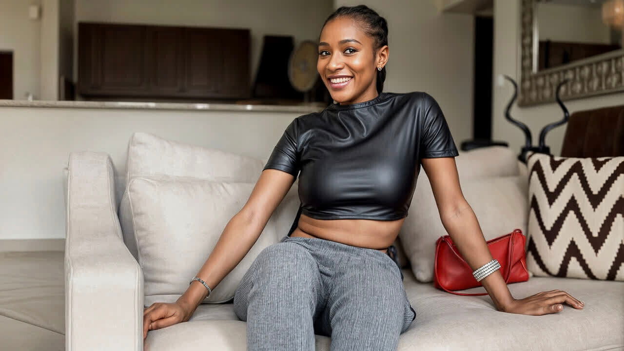 Real Black Model Pussy Banged Homemade Audition