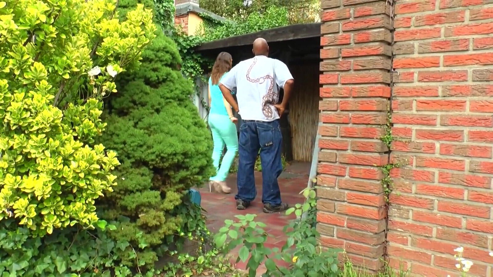 Private Video, German Woman African