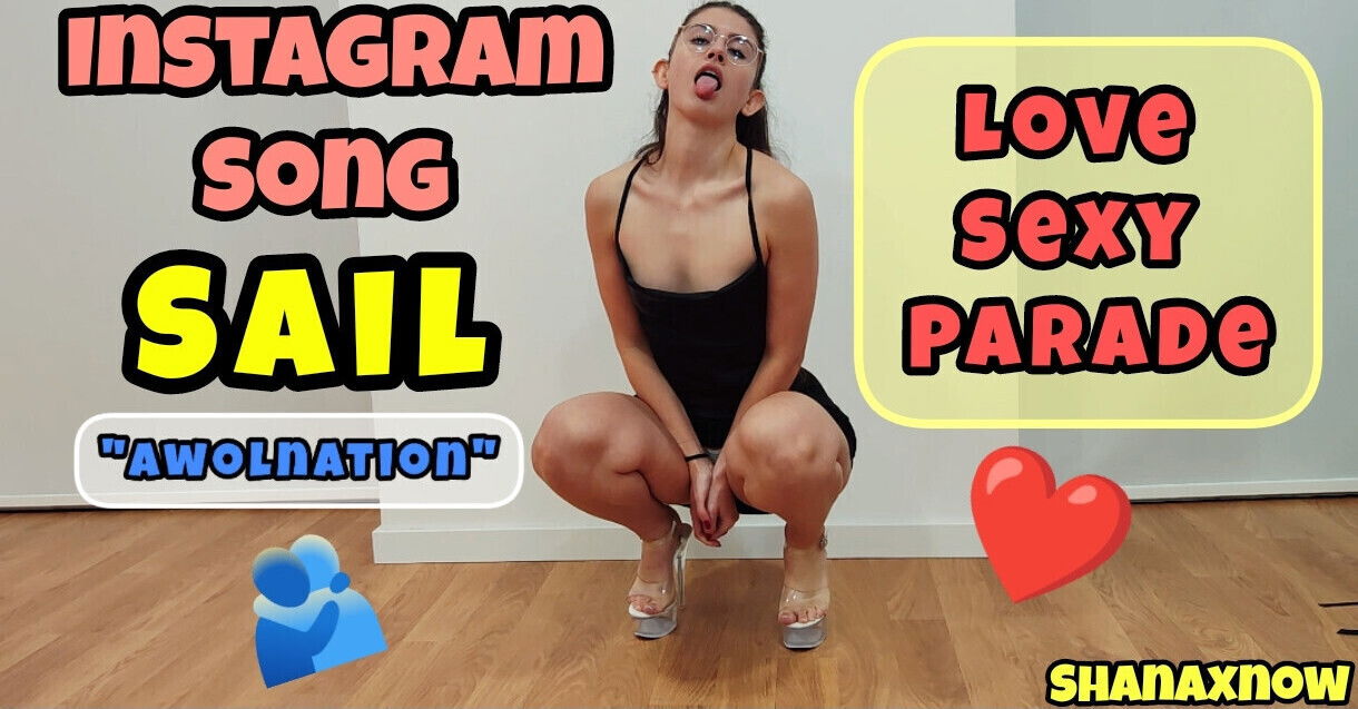 LOVE SEXY PARADE INSTAGRAM SONG SAIL DRESS HEELS SHANAXNOW