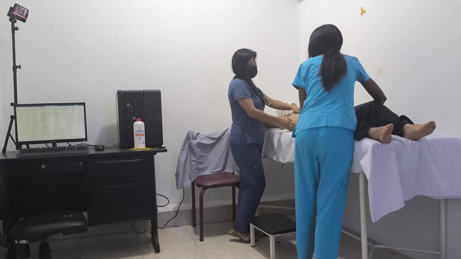 doctor nurse seduce patient fuck office