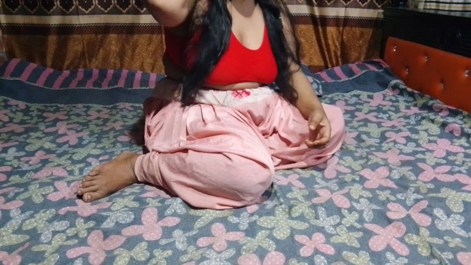 Stepbrother Stepsister Went Bedroom Have