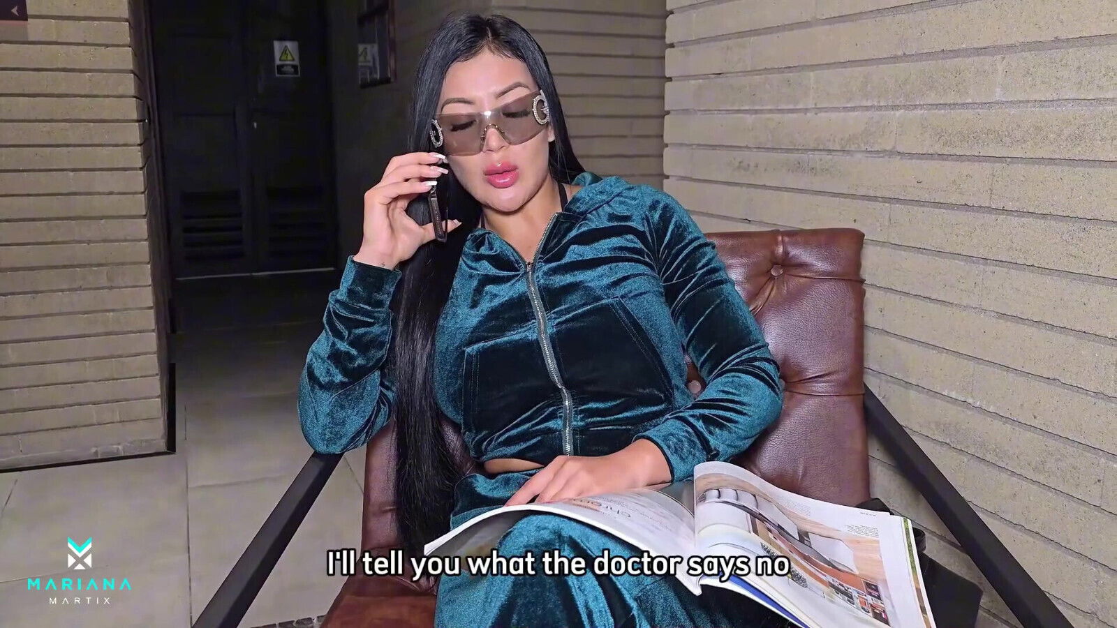 Wife visits lover after lying husband Mariana Martix Bull White