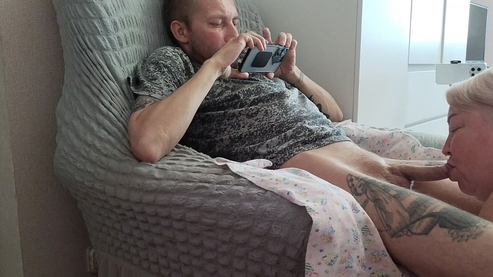 friend jerks dick sucks