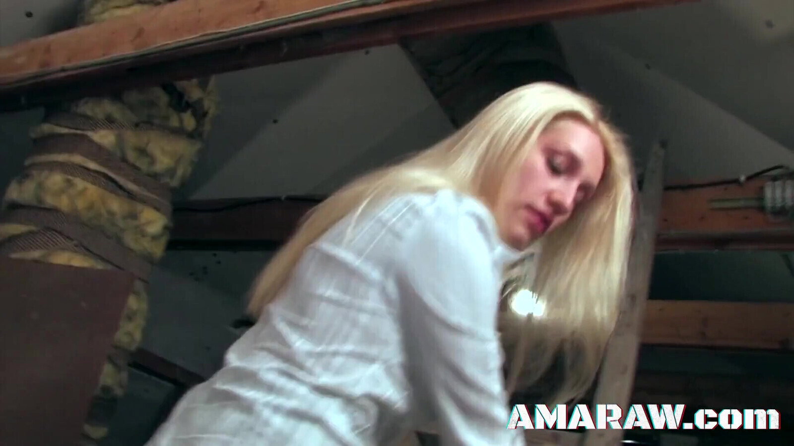 Blonde Betty Wood finished with mouth sequence