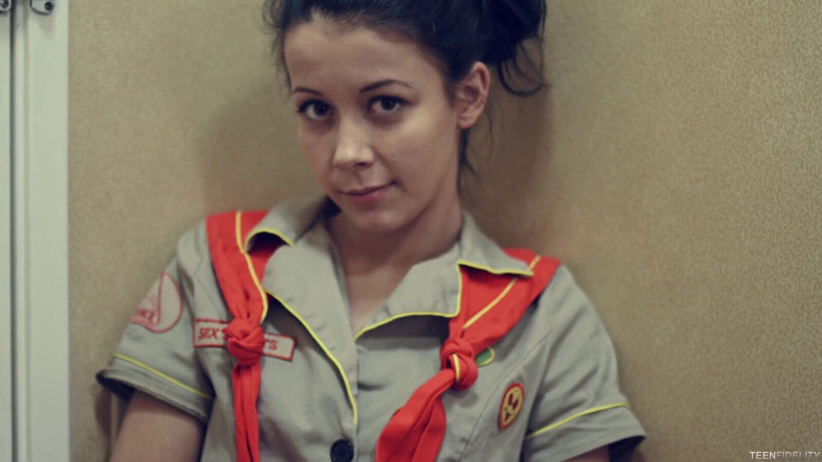 Girl scout Alaina selling nookie instead cookies