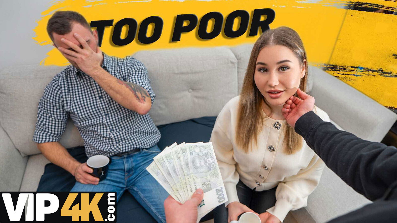 VIP4K. curvy Amalia Davis gone wild with neighbour