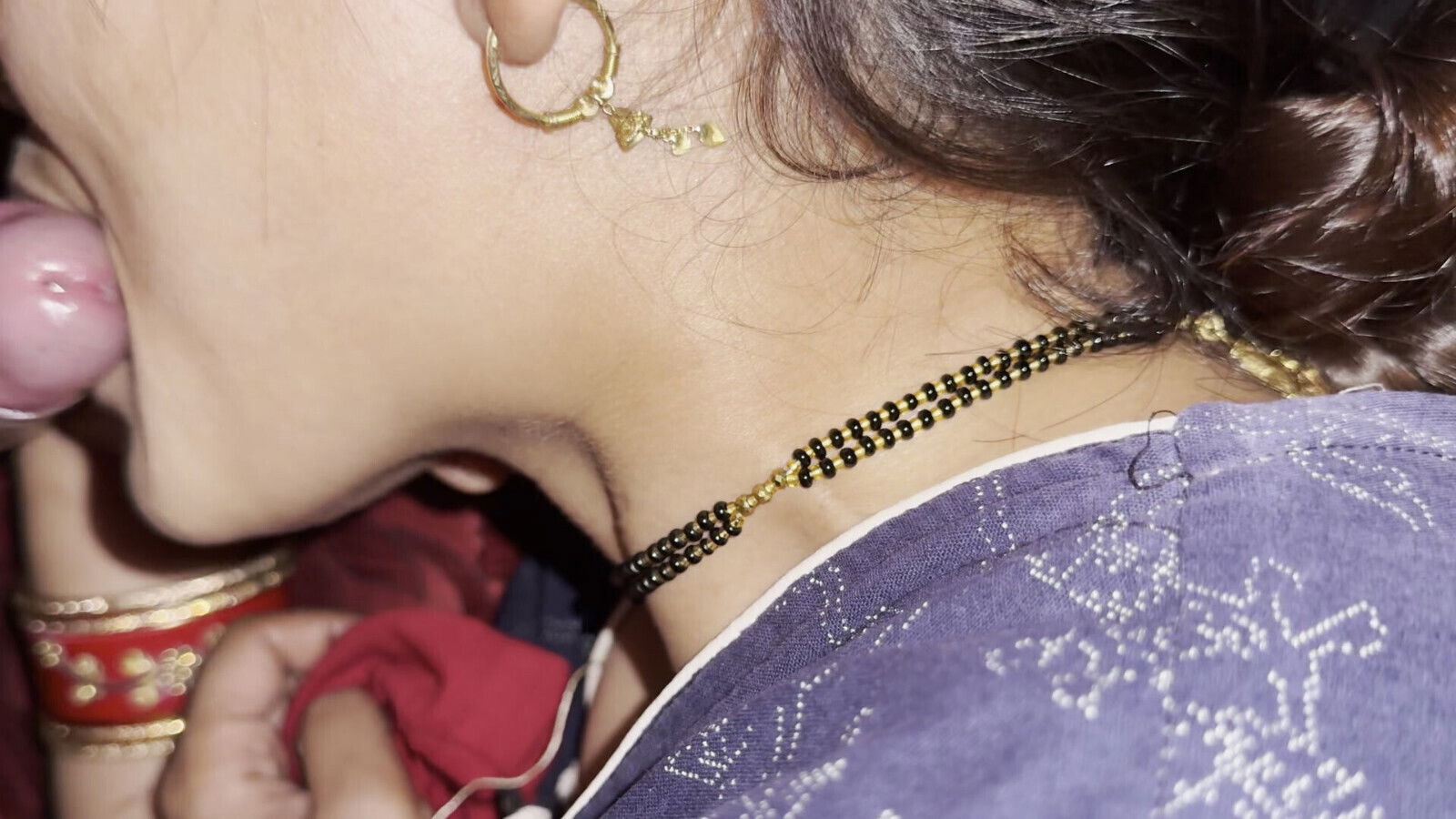 Desi wife Sucking Dick Hard